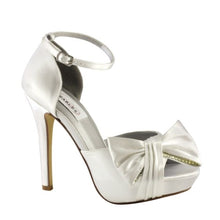 Load image into Gallery viewer, Ms. Jay Bridal Bow Shoe (White)